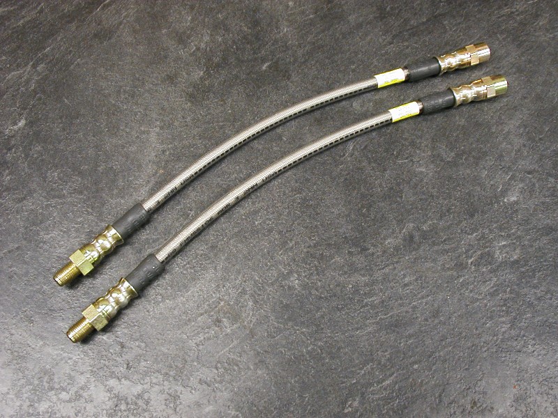 Audi Braided Stainless Brake Lines for 80, 90, Coupe (Rear)